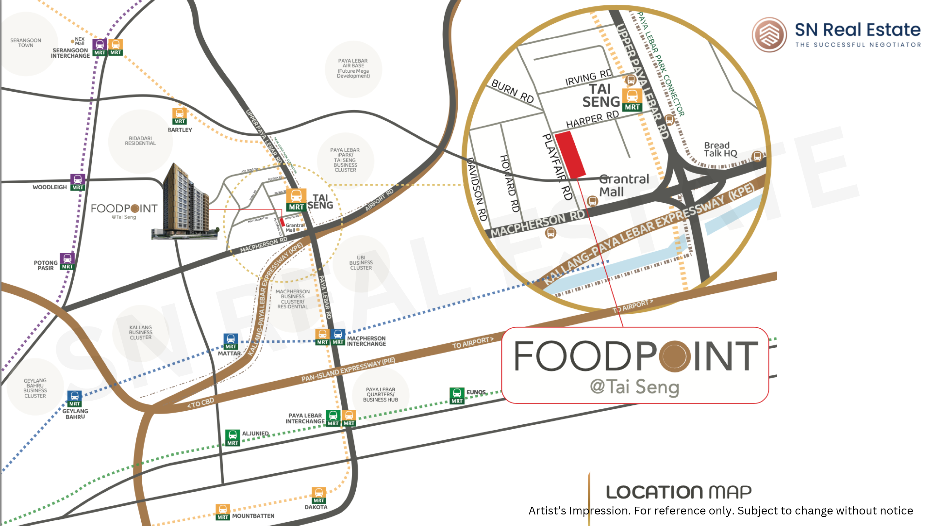 Foodpoint @ Taiseng Location Map